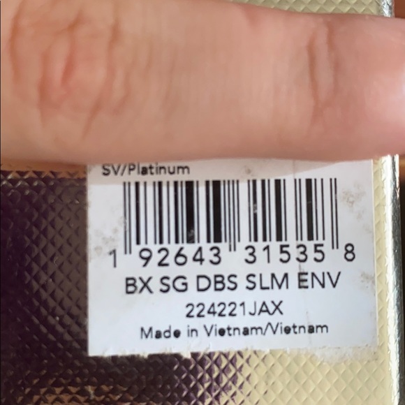 Coach F38713 Signature Slim Envelope wallet - Picture 8 of 8